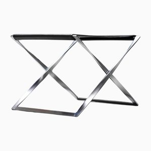 Sgabello PK 91 di Poul Kjærholm per Fritz Hansen, Danimarca, 2020