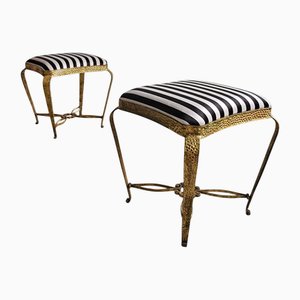 Ottomanes Modernes Mid-Century attribuées à Pier Luigi Colli, Italie, 1950s, Set de 2