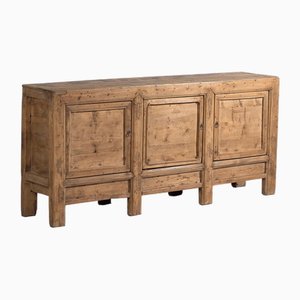 Antique Chinese Three-Door Sideboard, 1900