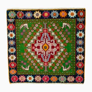 Hand-Knotted Shiraz Rug