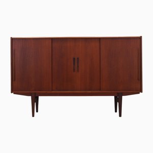 Vintage Danish Teak Highboard, 1960s