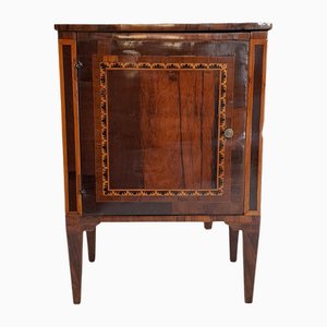 Louis XVI Inlaid Lombardy Bedside Table