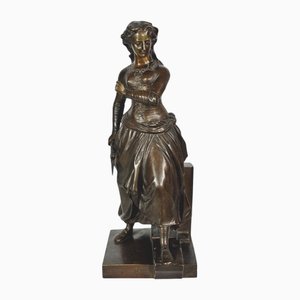 Bronze of Jeanne Hachette from Susse Frères, France, 19th Century