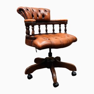 Classic Chesterfield Desk Chair