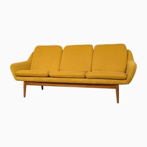 Canapé Trois Places Mid-Century Moderne par Gerhard Berg pour Hjelle, 1960s