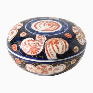 Japanese Imari Porcelain Box from Befos, 1890s