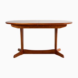 Oval Extendable Dining Table in Teak from G-Plan