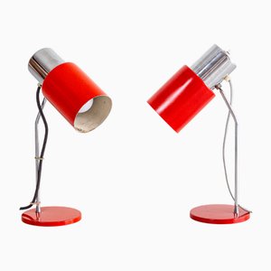 Tischlampen von Josef Hurka für Napako, 2er Set