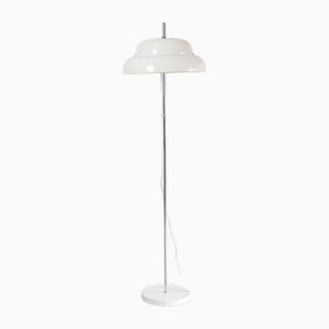 Weiße Stehlampe von Opteam