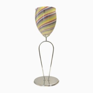 Multicolored Murano Glass Table Lamp from Leucos, Italy, 1980s