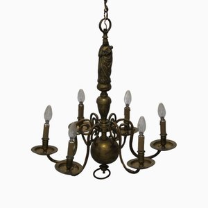 Großer holländischer vergoldeter Kronleuchter