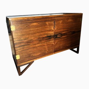 2-Door Cabinet in Santos Rosewood by Svende Lankilde for Lankilde Mobler, 1960s