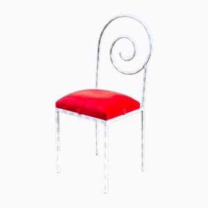 Suspiral Chair by Luigi Serafini for Sawaya & Moroni, 1986