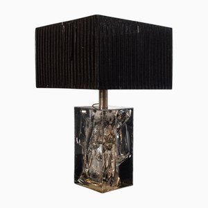 Acrylic Glass Table Lamp, 1970s