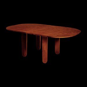 Folclore Dining Table in Walnut Wood by Moanne