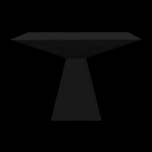Table de Salle à Manger Desfase en Laque Noire par Moanne