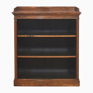 Antique Rosewood Open Bookcase