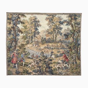 Arazzo Aubusson vintage jacquard, Francia, anni '70