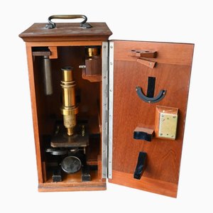 Microscope Jena Antique par Carl Zeiss, 1890s