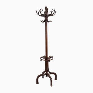 Attaccapanni antico in legno curvato di Thonet