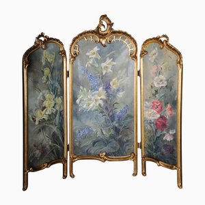 Decorative Rococo Room Divider from Belle Époque, 1880