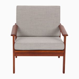 Armlehnstuhl von Illum Wikkelsø für Niels Eilersen, 1950er