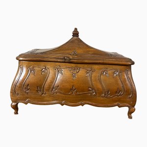 Wooden Jewelry Box, 1920s