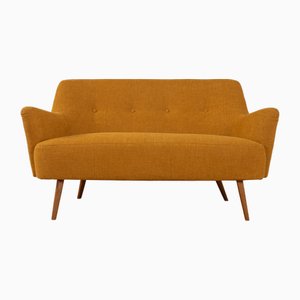 Vintage Cocktail Sofa in Orange
