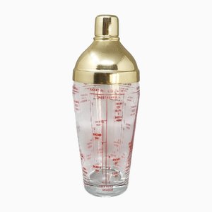 Glas Cocktailshaker, Italien, 1960er