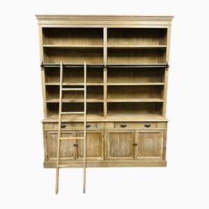 Country Pale Oak Look Bookcase