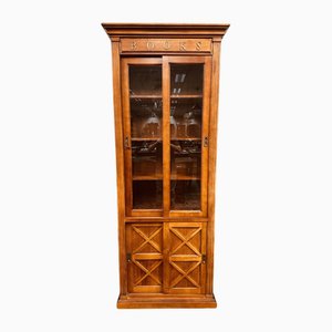 Libreria inglese in teak