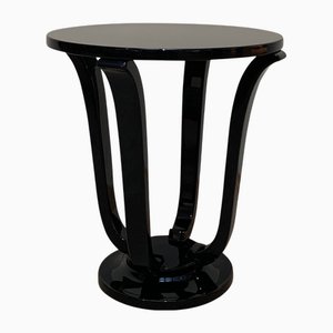 Guéridon Side Table in Black Lacquer from COLONEUM