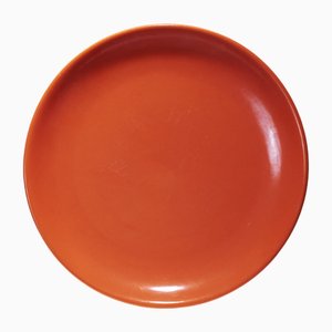 Large Orange Ceramic Bowl
