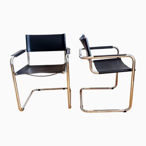 Sedie cantilever vintage, Italia, anni '70