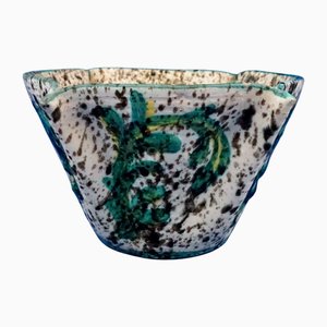 Vintage Ceramic Handkerchief Vase from Fratelli Fanciullacci, 1920s
