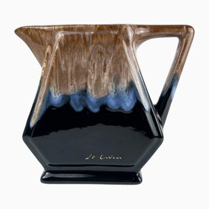 Pichet en Céramique Vernie à la Flamme, 1960