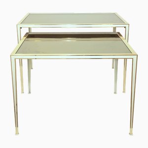 Tables Gigognes Hollywood Regency de Vereinigte Werkstätten München, 1960s, Set de 2