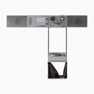 Unità stereo da parete di Dieter Rams per Braun, anni '60, set di 10