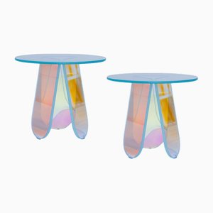Shimmer Coffee Tables by Patricia Urquiola for Glas Italia, 2010s, Set of 2