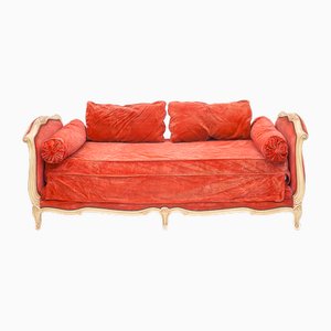 Vintage Daybed in Velour, 1930s