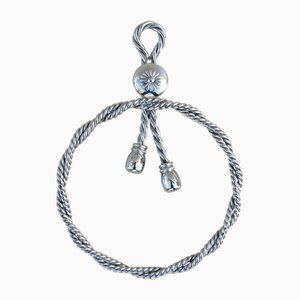 French Rope and Tassel Towel Rings from Maison Baguès, 1970s