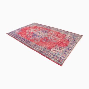 Tapis Floral Vintage d'Anatolie, 1960s