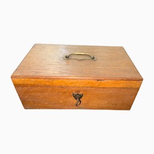 Scatola a scomparti in legno