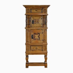 German Pine and Oak Cabinet, 1850s