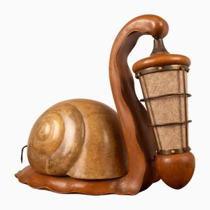 Lámpara escultural de Aldo Tura, Italia, años 50