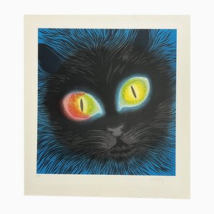 Victor Vasarely, Le Chat, Lithograph