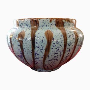 Art Nouveau Flowerpot in Ceramic
