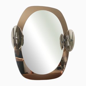 Vintage Space Age Mirror, 1980
