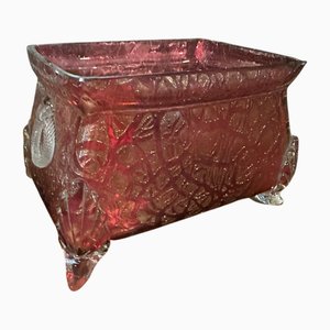 Murano Planter in Crystal