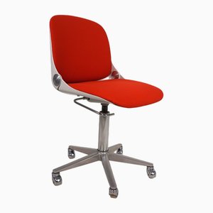 Silla de oficina 232 era espacial de Wilhelm Ritz para Wilkhahn, 1970